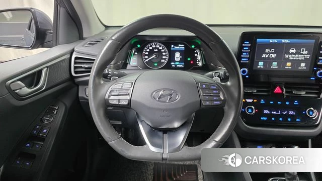 Hyundai The New Ionic Hybrid 2019 Серый из Кореи, фото 4