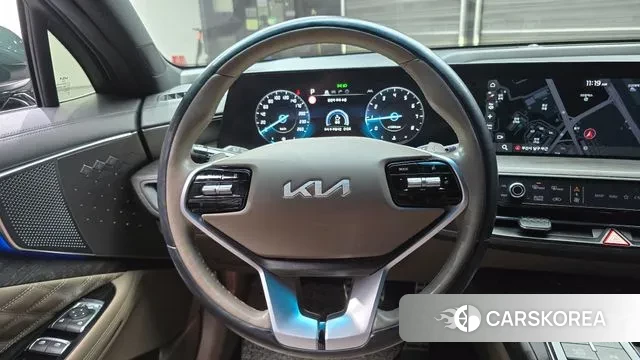Kia K8 2021 Темно-зеленый из Кореи, фото 4