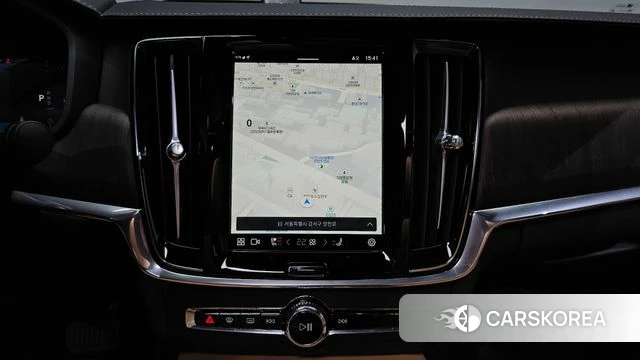 Volvo S90 2024 Серебристо-серый из Кореи, фото 4