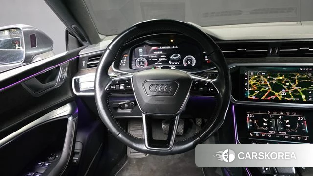 Audi A7 (4K) 2020 Серый из Кореи, фото 4