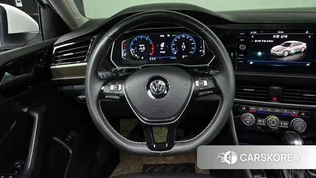 Volkswagen 7th Generation of Jetta 2021 Белый из Кореи, фото 4