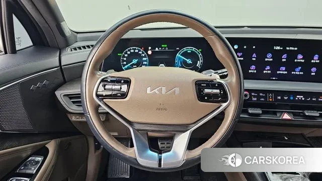 Kia K8 Hybrid 2021 Черный из Кореи, фото 4