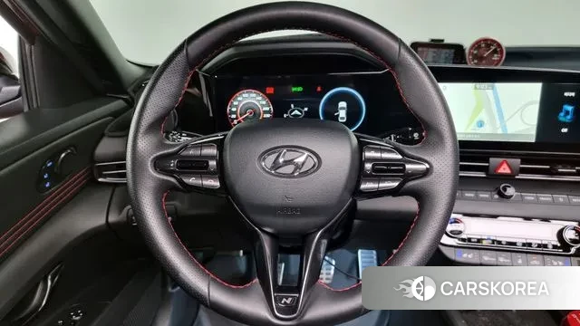 Hyundai Avante (CN7) 2022 Красный из Кореи, фото 4