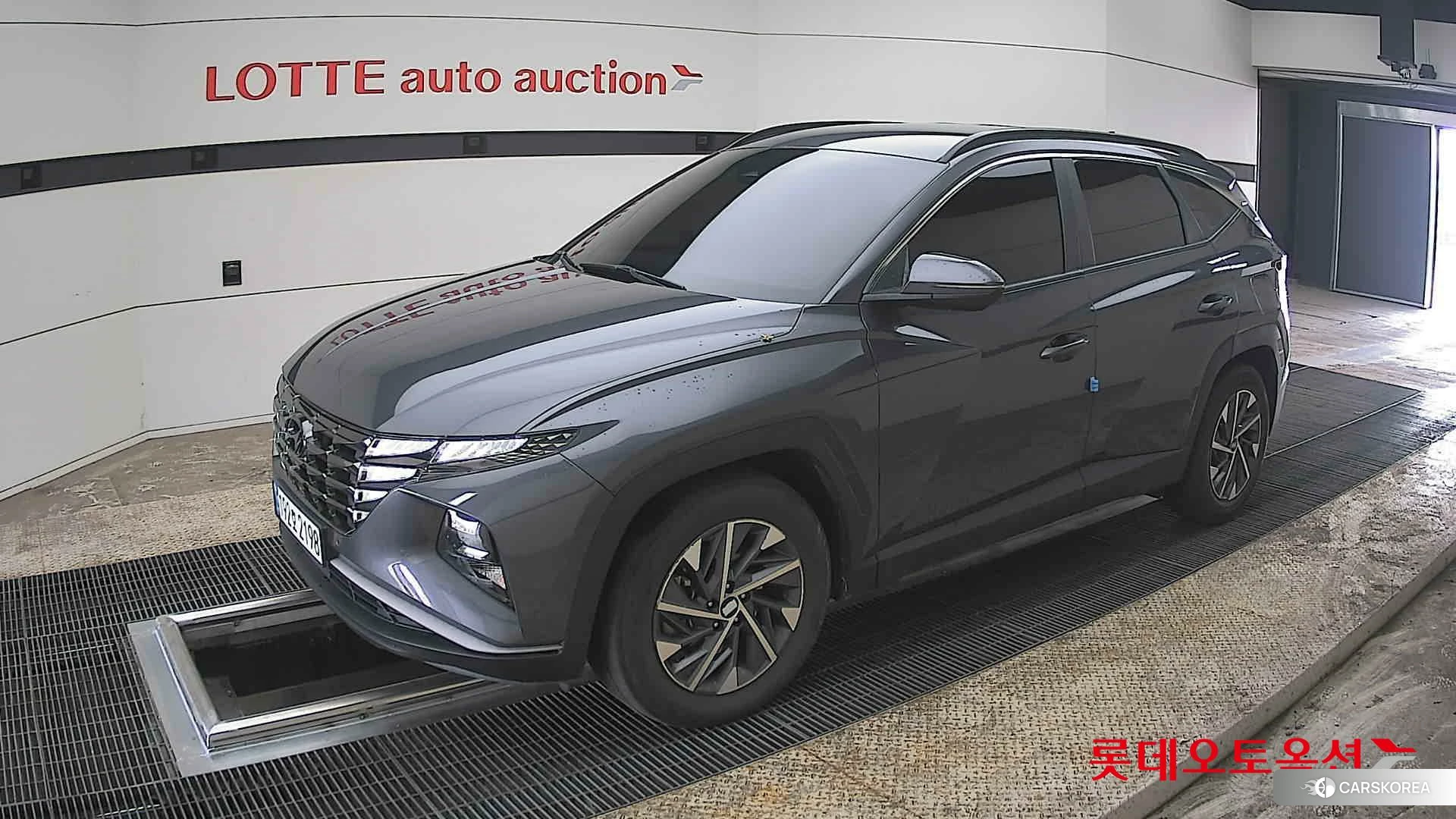 Hyundai Tucson Hybrid 2022 Titanium Grey Metallic из Кореи, фото 4