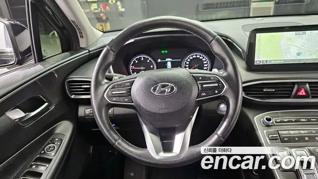Hyundai The New Santa Fe 2023 Черный из Кореи, фото 4