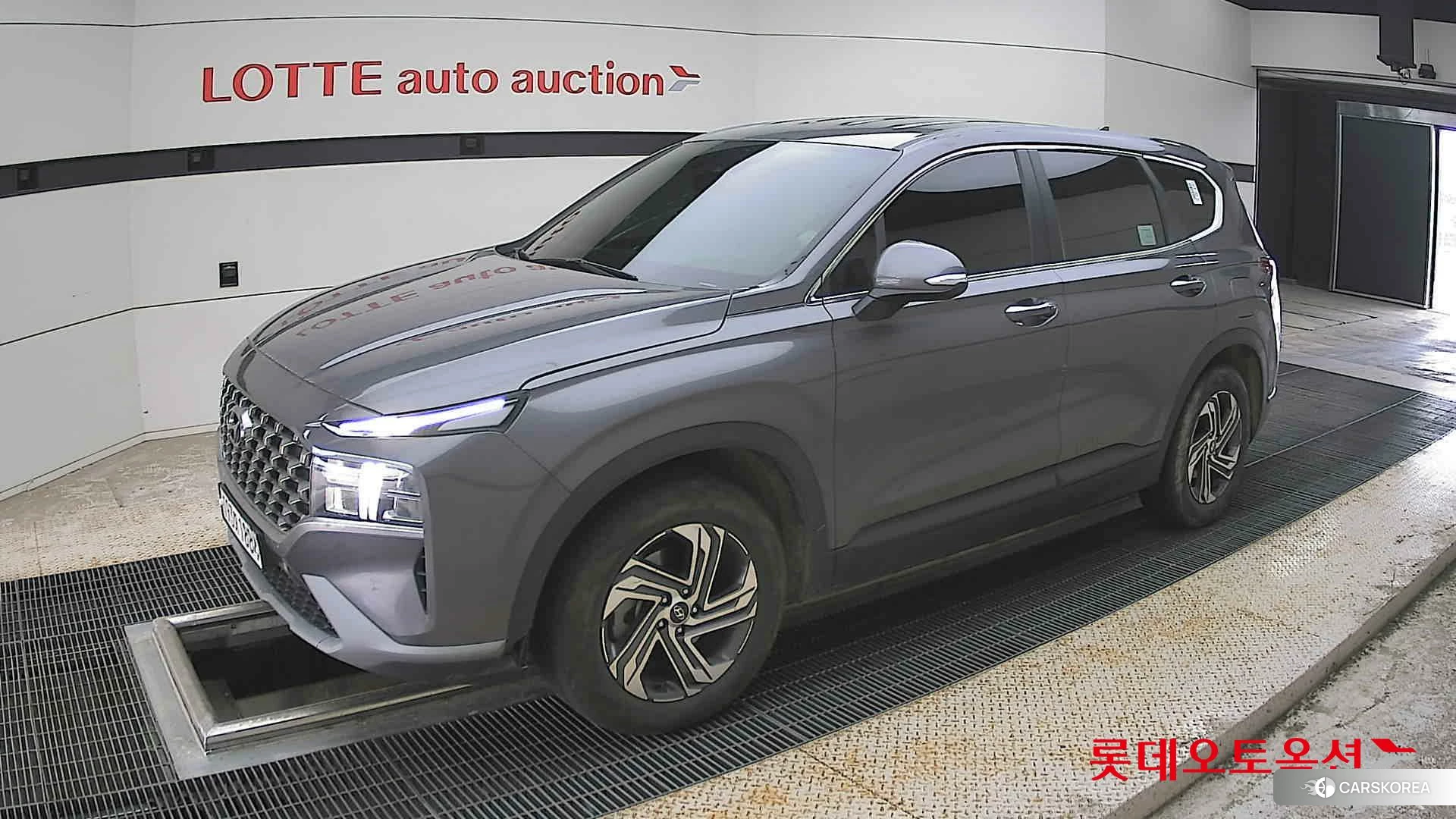 Hyundai Santa Fe 2022 Magnetic Grey Metallic из Кореи, фото 4