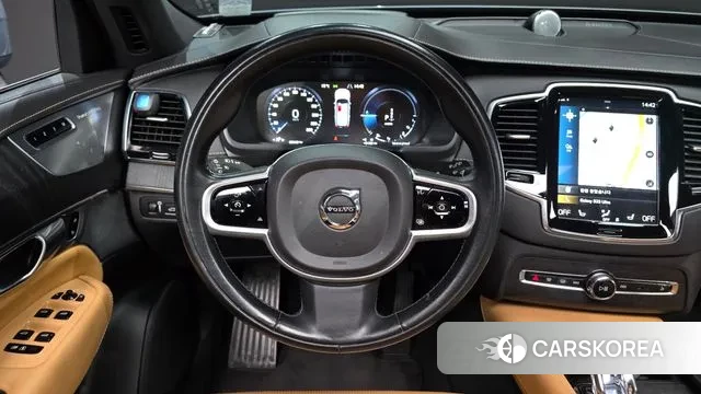 Volvo XC90 second Generation 2021 Синий из Кореи, фото 4