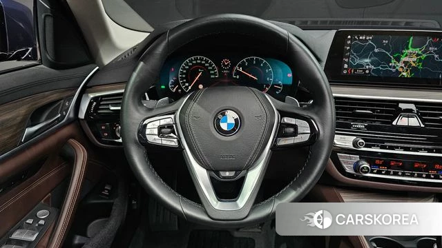 BMW 5 Series (G30) 2019 Синий из Кореи, фото 4