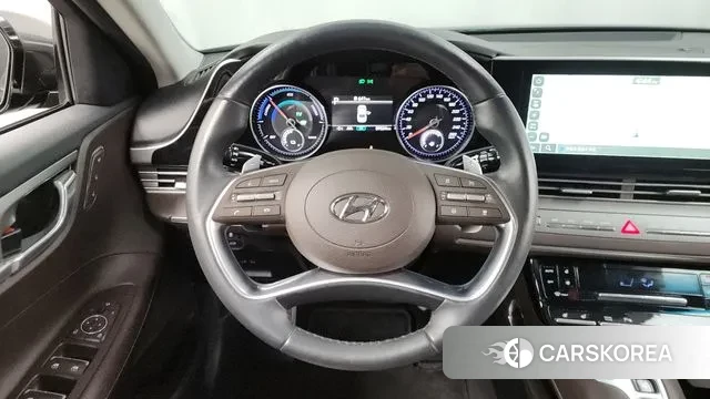 Hyundai The New Grandeur IG Hybrid 2021 Серый из Кореи, фото 4