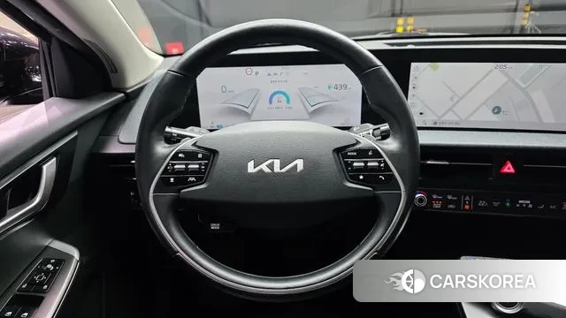 Kia EV6 2022 Синий из Кореи, фото 4
