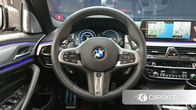 BMW 5 Series (G30) 2018 Серый из Кореи, фото 4