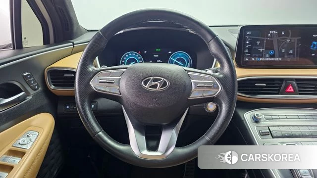 Hyundai The New Santa Fe 2021 Белый из Кореи, фото 4