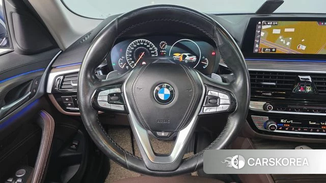 BMW 5 Series (G30) 2019 Синий из Кореи, фото 4