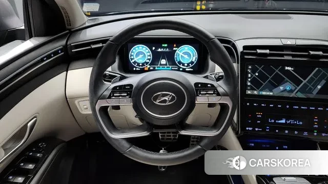 Hyundai Tucson Hybrid (NX4) 2021 Серый из Кореи, фото 4