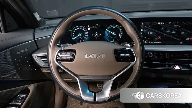 Kia K8 Hybrid 2022 Серый из Кореи, фото 4