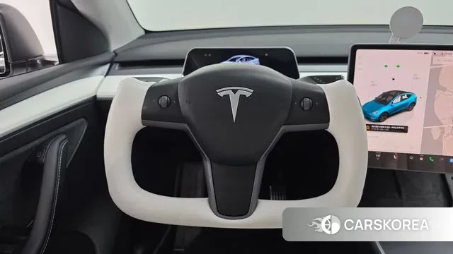 Tesla Model Y 2023 Белый из Кореи, фото 4