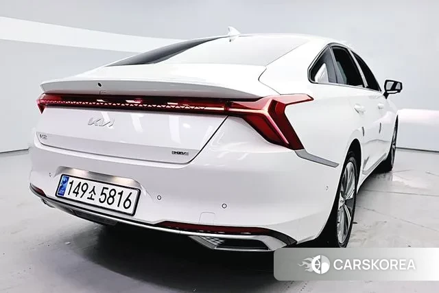 Kia K8 Hybrid 2024 Белый из Кореи, фото 4