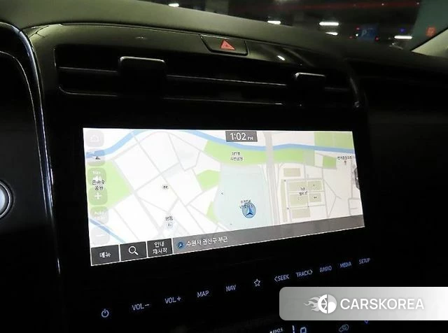 Hyundai Tucson Hybrid (NX4) 2021 Серый из Кореи, фото 4