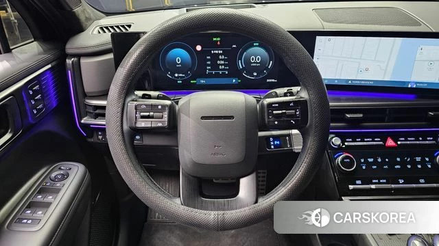 Hyundai Santa Fe (MX5) 2025 Черный из Кореи, фото 4