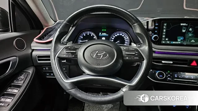Hyundai Sonata (DN8) 2021 Серебристо-серый из Кореи, фото 4