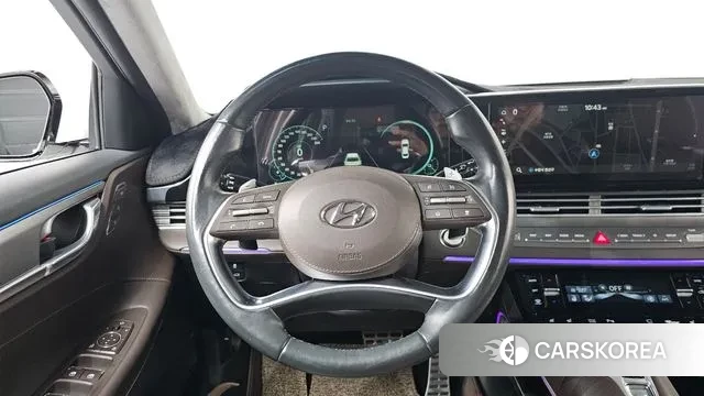 Hyundai The New Grandeur IG Hybrid 2021 Белый из Кореи, фото 4