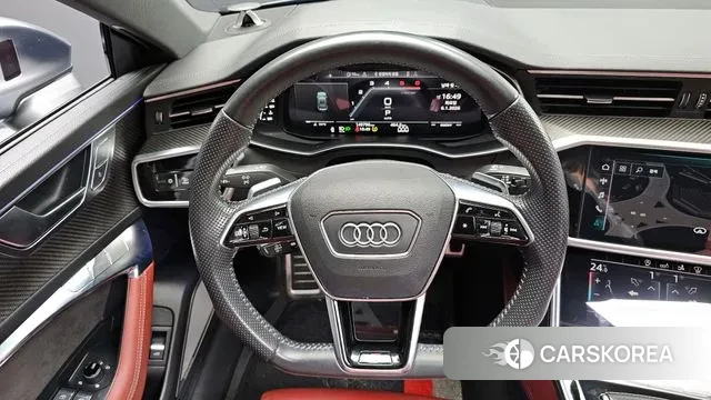 Audi S7 (4K) 2020 Серый из Кореи, фото 4