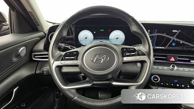 Hyundai Avante (CN7) 2021 Черный из Кореи, фото 4