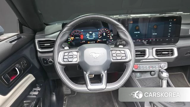 Ford Mustang 7th Generation 2024 Небесно-голубой из Кореи, фото 4