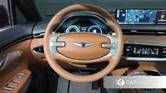 Genesis GV70 2022 Темно-зеленый из Кореи, фото 4