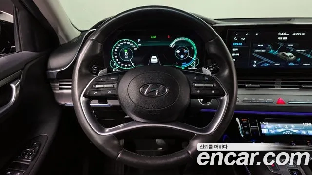 Hyundai The New Grandeur IG Hybrid 2021 Черный из Кореи, фото 4