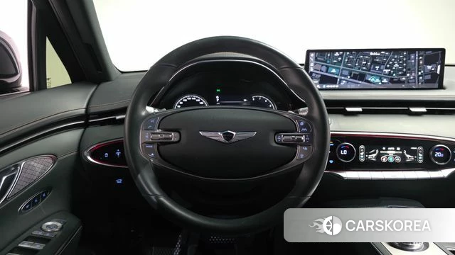 Genesis GV70 2021 Темно-зеленый из Кореи, фото 4