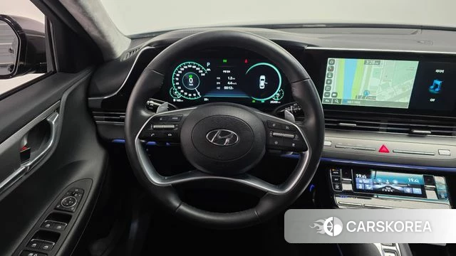 Hyundai The New Grandeur IG Hybrid 2022 Серый из Кореи, фото 4
