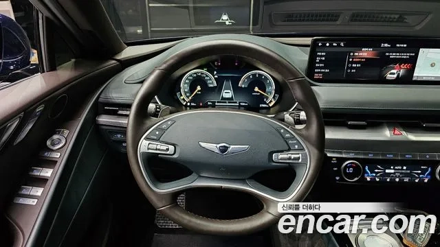 Genesis G80 (RG3) 2021 Синий из Кореи, фото 4