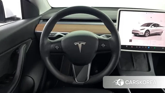 Tesla Model Y 2022 Белый из Кореи, фото 4