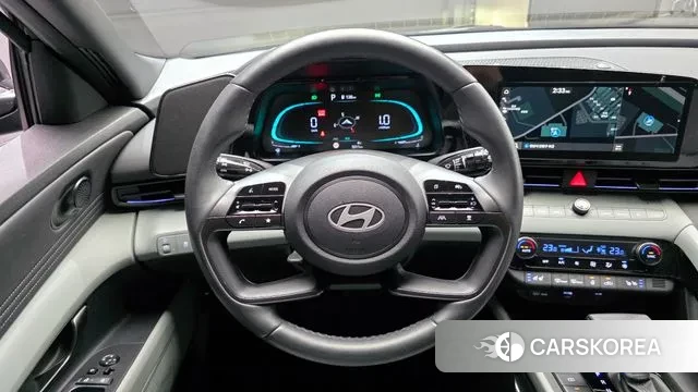 Hyundai The New Avante (CN7) 2024 Черный из Кореи, фото 4