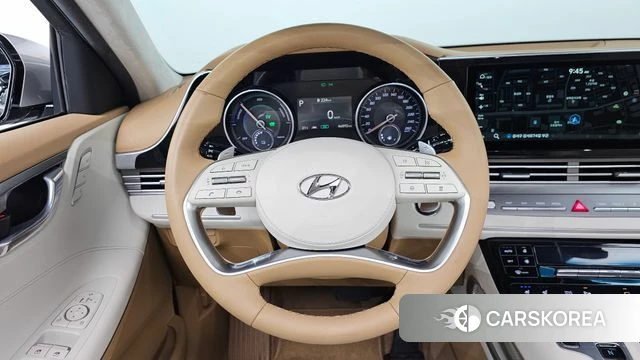 Hyundai The New Grandeur IG Hybrid 2021 Серебристо-серый из Кореи, фото 4