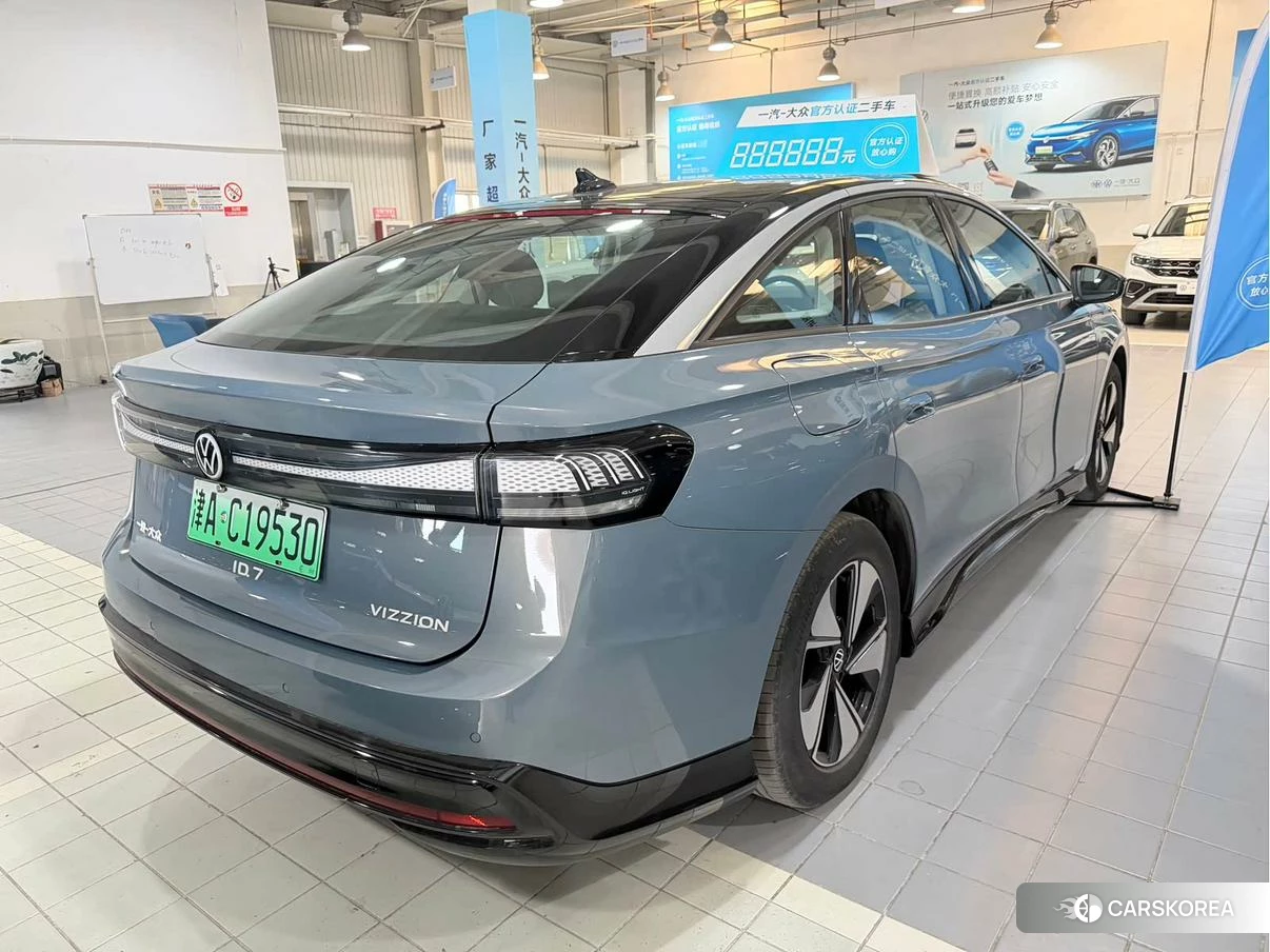 Volkswagen ID.7 VIZZION 2023 Синий из Китая, фото 4