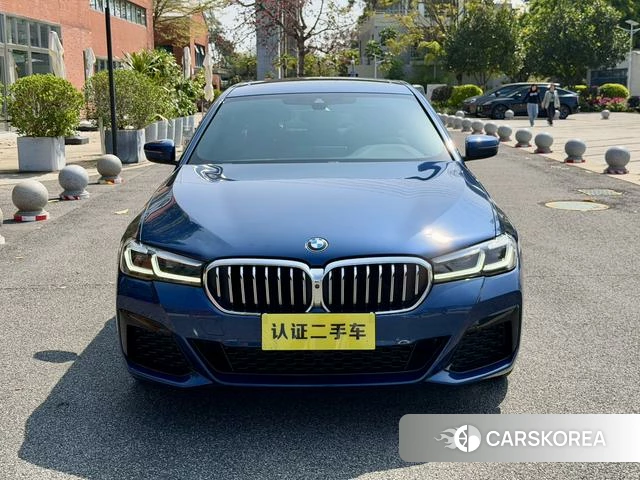 BMW 5 series 2021 Синий из Китая, фото 4