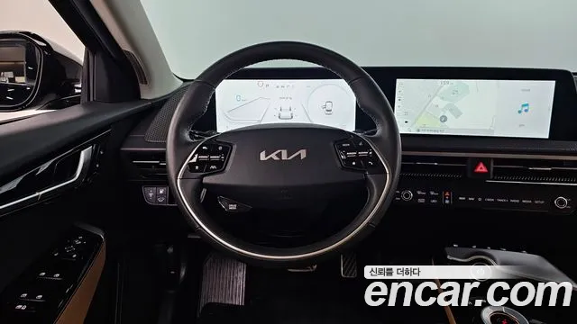 Kia EV6 2022 Черный из Кореи, фото 4