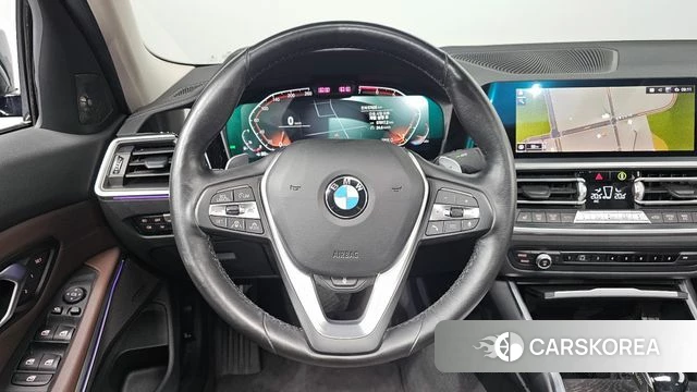 BMW 3 Series (G20) 2020 Темно-зеленый из Кореи, фото 4