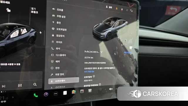 Tesla Model Y 2025 Серый из Кореи, фото 4