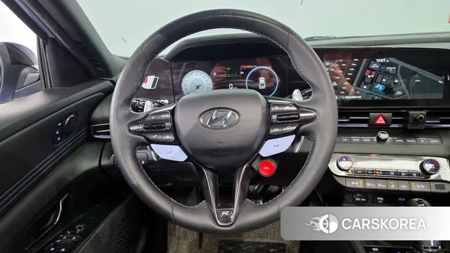 Hyundai Avante (CN7) 2022 Небесно-голубой из Кореи, фото 4