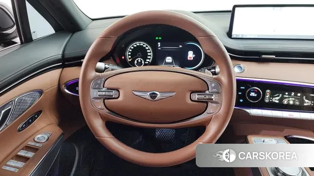 Genesis GV70 2021 Черный из Кореи, фото 4