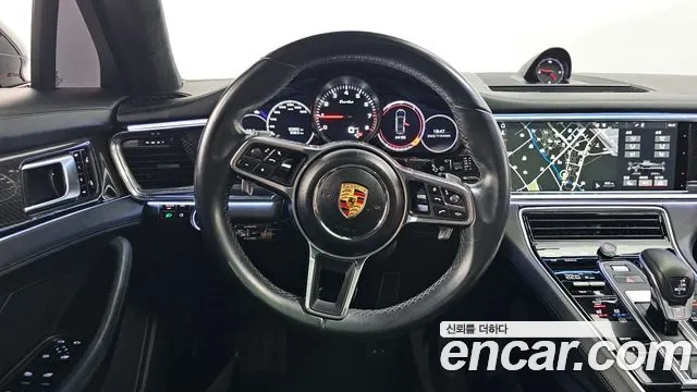 Porsche Panamera (971) 2018 Черный из Кореи, фото 4