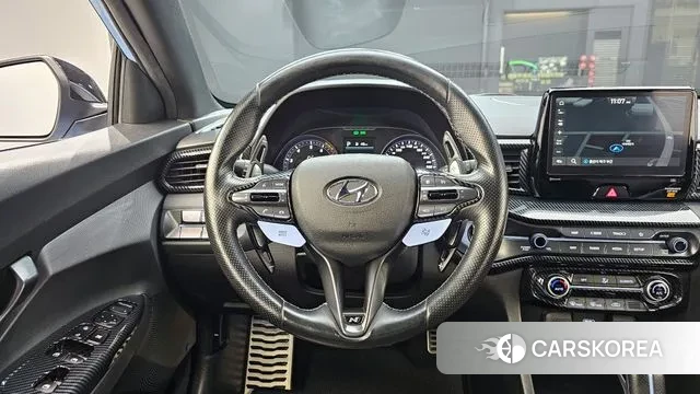 Hyundai Veloster (JS) 2021 Небесно-голубой из Кореи, фото 4