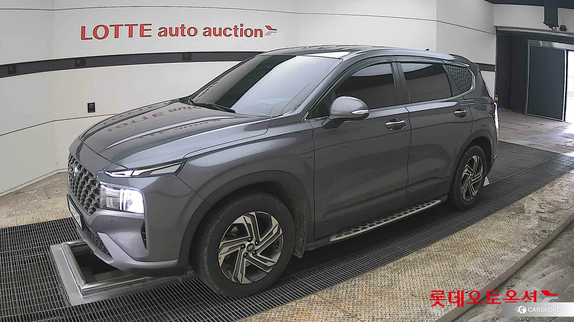 Hyundai Santa Fe 2022 Magnetic Grey Metallic из Кореи, фото 4
