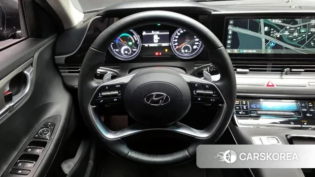 Hyundai The New Grandeur IG Hybrid 2022 Черный из Кореи, фото 4