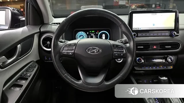 Hyundai The New Kona Hybrid 2021 Небесно-голубой из Кореи, фото 4