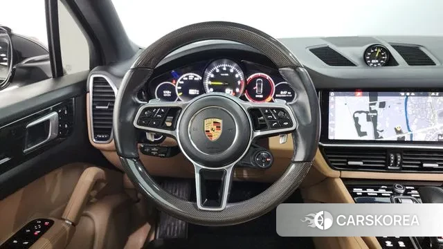 Porsche Cayenne (PO536) 2020 Черный из Кореи, фото 4