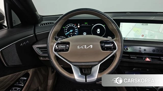 Kia K8 Hybrid 2022 Серый из Кореи, фото 4